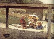 Winslow Homer To look after a child oil on canvas